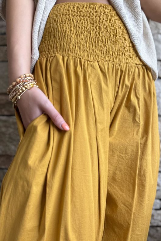 Paloma Bloomer Pant Mustard